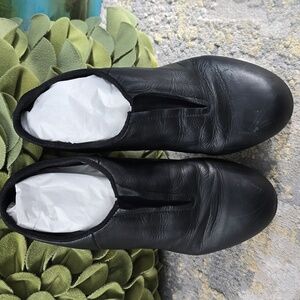 Bloch Ladies Tap Flex Slip On Leather Tap Shoes Size 7